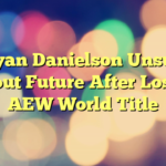 Bryan Danielson Unsure About Future After Losing AEW World Title