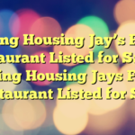 Building Housing Jay’s Family Restaurant Listed for Sale –> Building Housing Jays Family Restaurant Listed for Sale