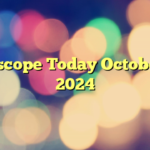 Horoscope Today October 20, 2024