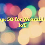 RedCap: 5G for Wearables and IoT