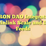 TRON DAO Integrates Chainlink Scale and Data Feeds