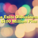 Zodius Exits OfBusiness With $100 Million Plus