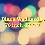 ALDI Black Wednesday Sale 70 inch 4K TV