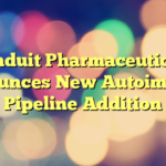 Conduit Pharmaceuticals Announces New Autoimmune Pipeline Addition