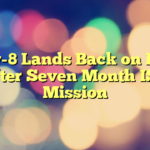 Crew-8 Lands Back on Earth After Seven Month ISS Mission