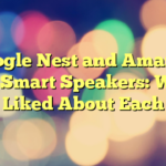 Google Nest and Amazon Echo Smart Speakers: What I Liked About Each