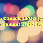 Rain Cancels LPGA Japan Tournament Third Round