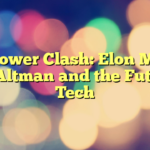 AI Power Clash: Elon Musk Sam Altman and the Future of Tech