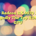 AMD Radeon RX 9070 XT Is Allegedly The Top RDNA 4 GPU