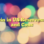 Bitcoin in US Reserves: Pros and Cons